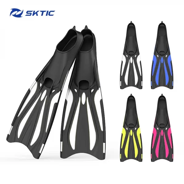 SKTIC SKF03 Black White Diving Fins
