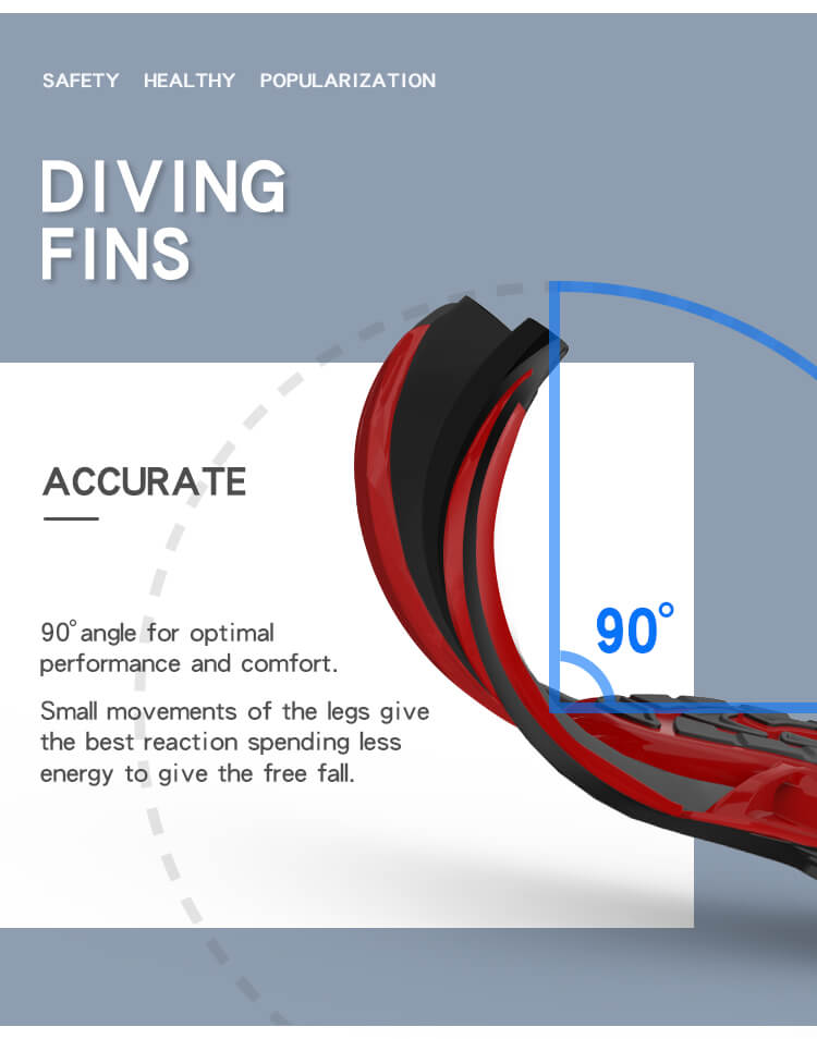SKTIC SKF04 Diving Fins Flexible